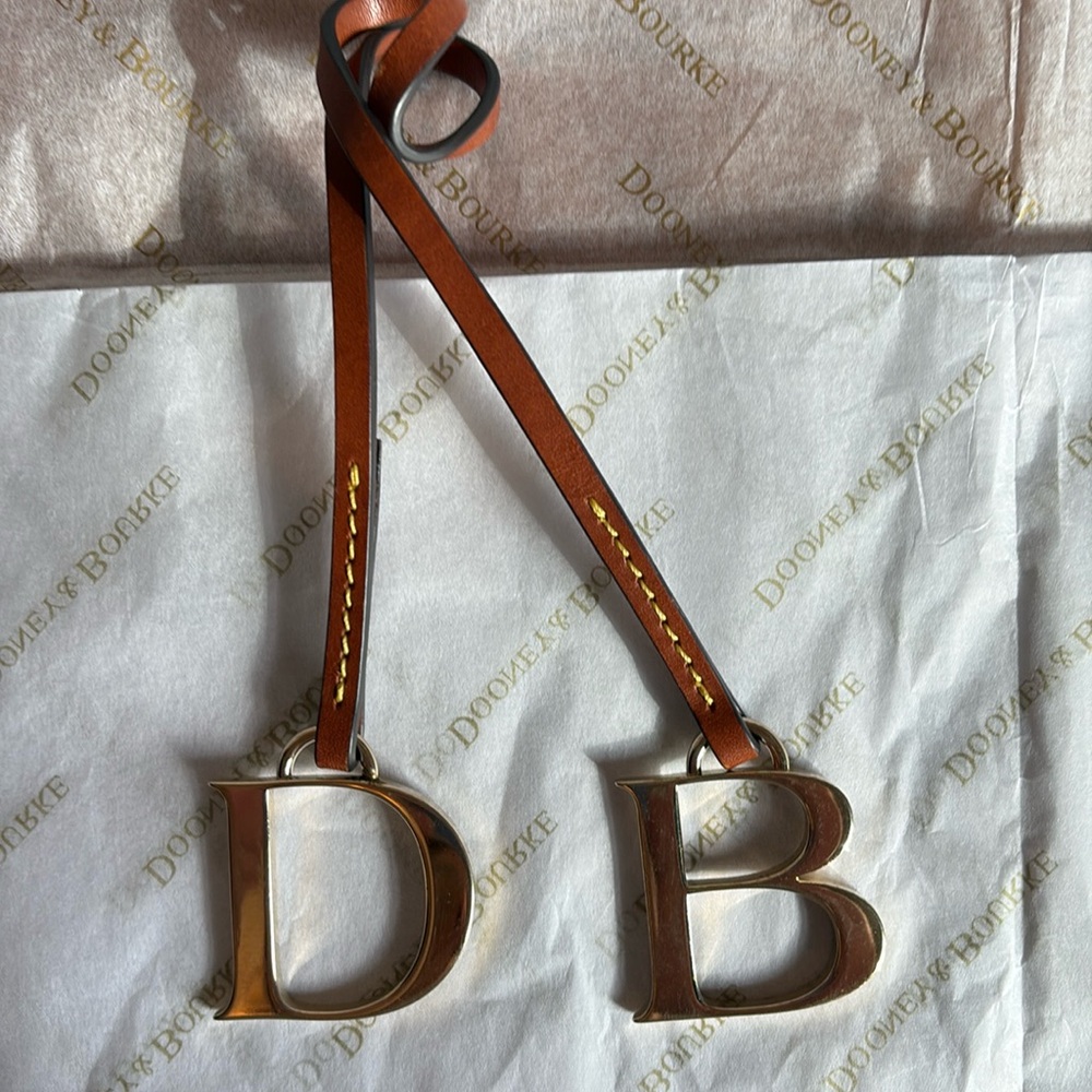 NEW Dooney DB bag charm